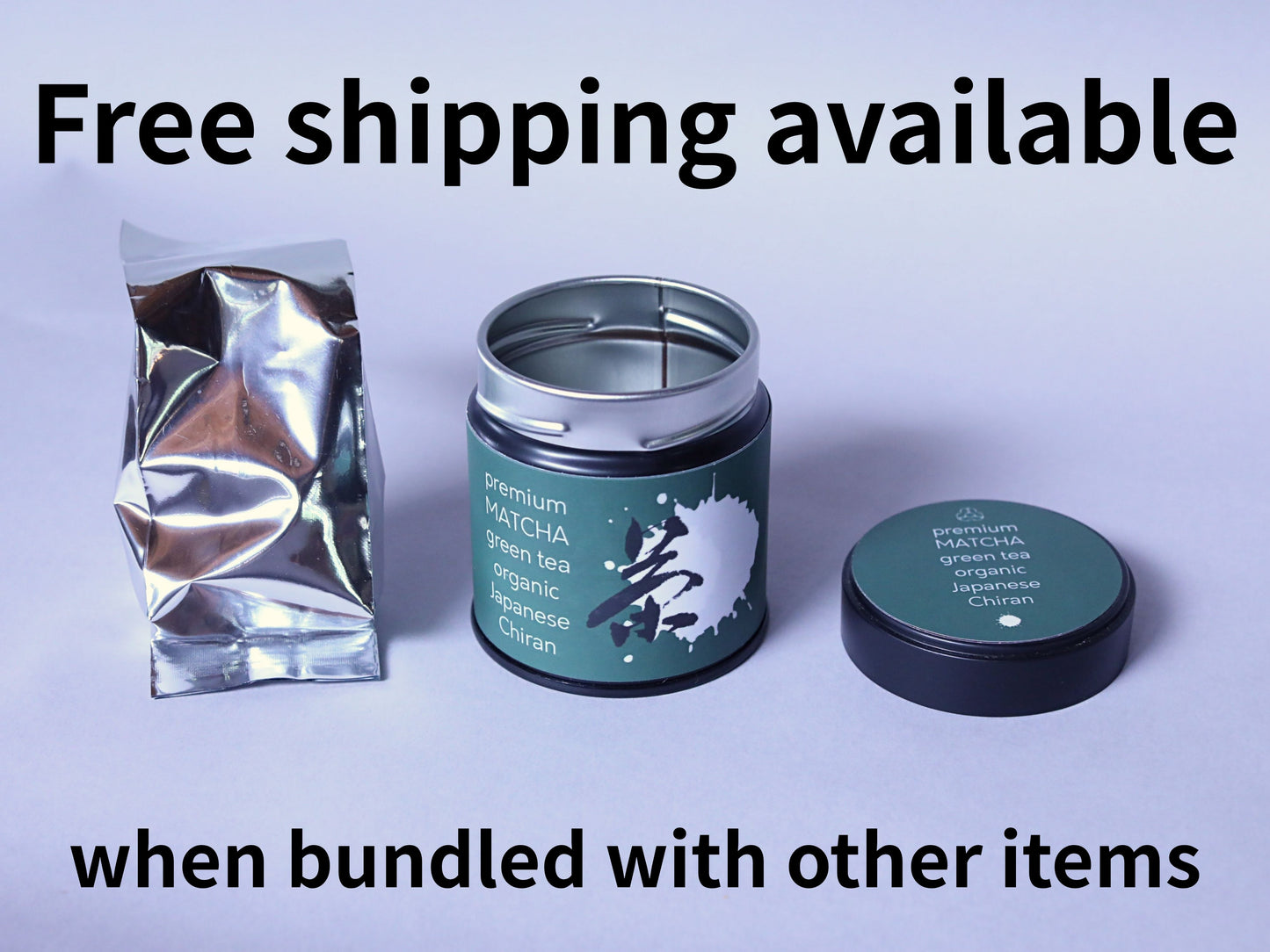 Japanese Organic Matcha PREMIUM 1.1oz / 30g for Tea ceremony Certified organic in Japan /Wabi Sabi Original canned