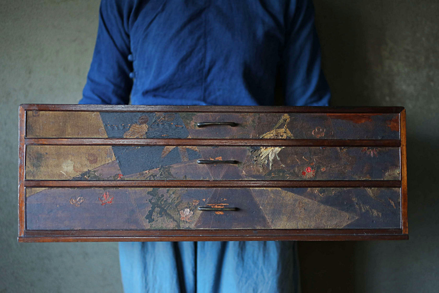 Japanese antique furniture chest