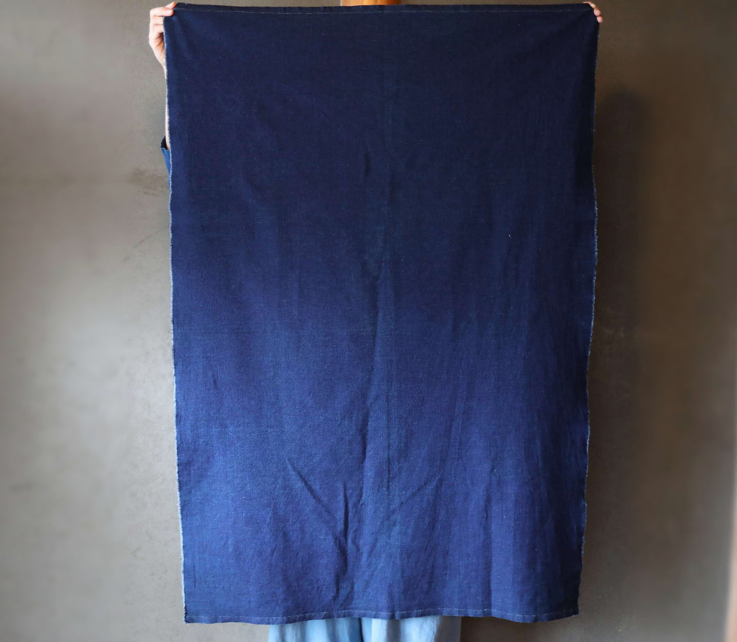 Japanese large wall drapery with Hannya carp KOI fish, dyed cloth 100% cotton, interior, wall decoration, NOREN H46.9×31.9in/H119×81cm