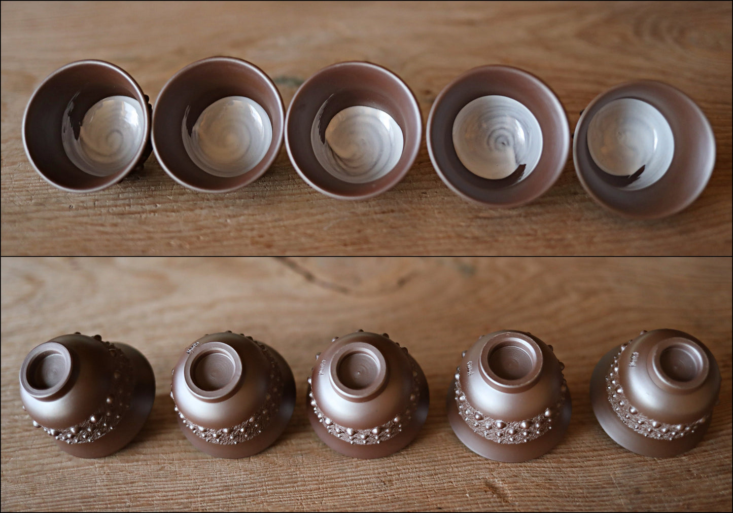 Banko Tea Set - Japanese Vintage Ceramic Sencha Tea Pot & Signed Cups With Gift Box