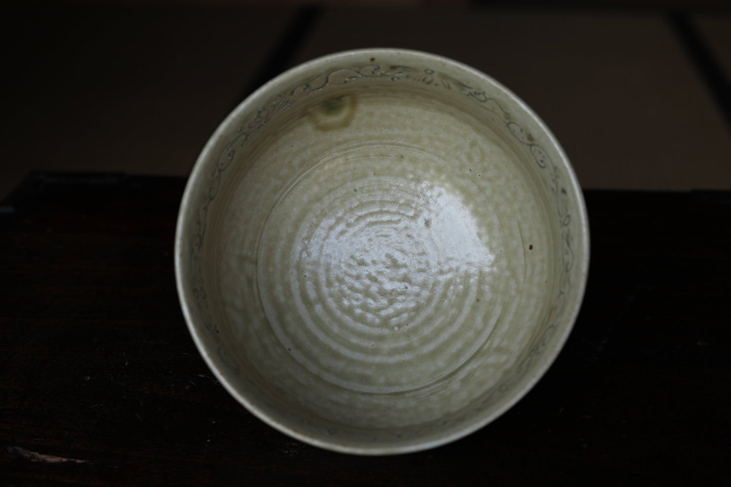 Vintage Kiseto Bowl - Japanese Ceramic Tea Ceremony Vessel with Kanji Box