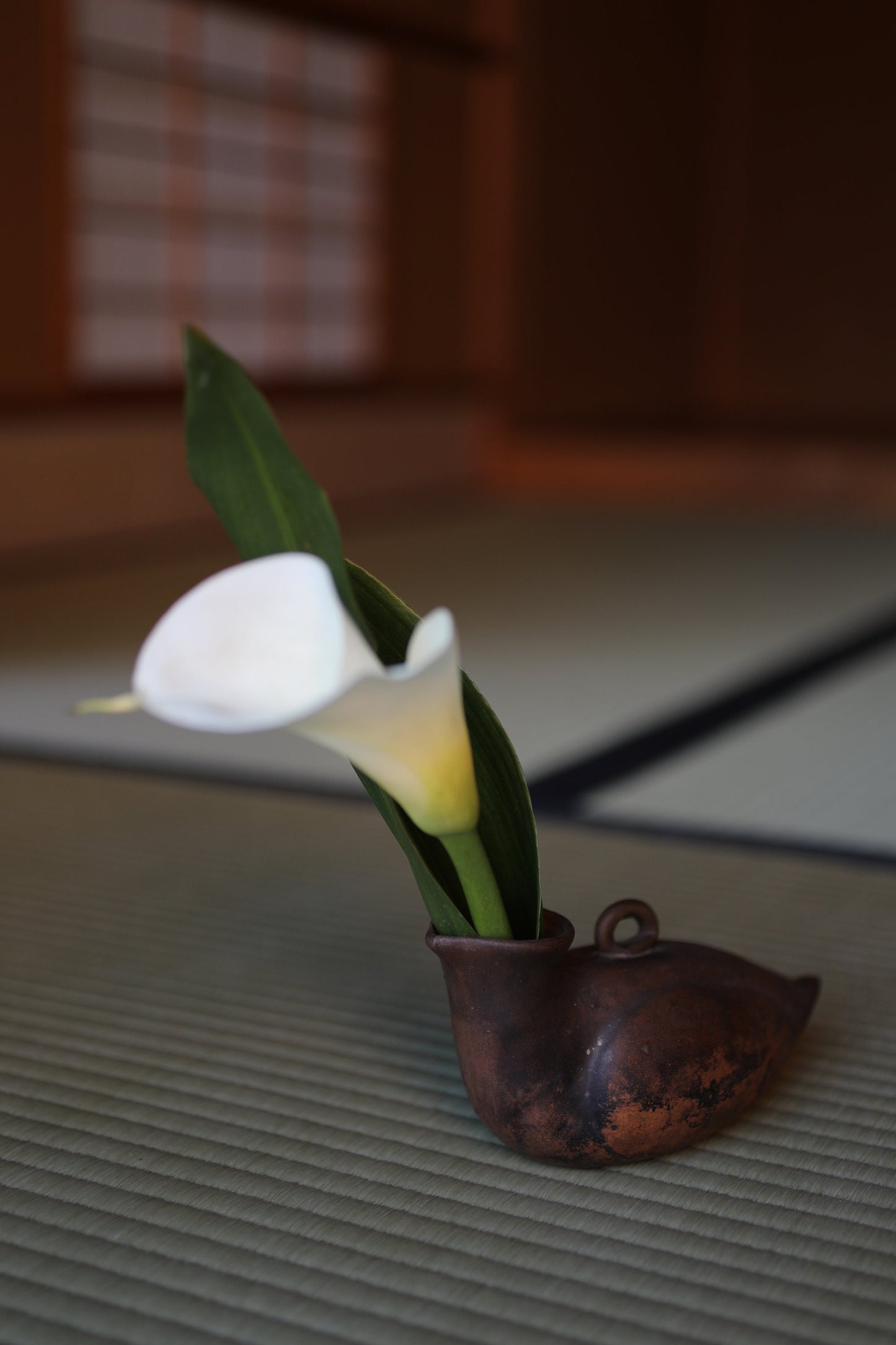 Bizen Pottery Tokkuri - Vintage Pigeon Shaped Japanese Sake Bottle Vase