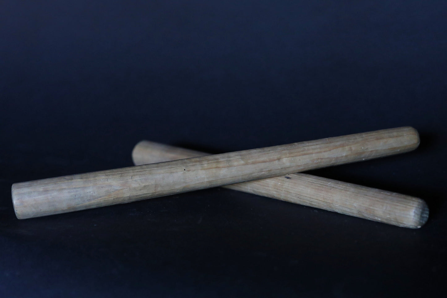 Japanese antique Music Drum with stick, drumsticks set Edo craft 1800s musical instrument H13.8×6.5in/H35×16.5cm available