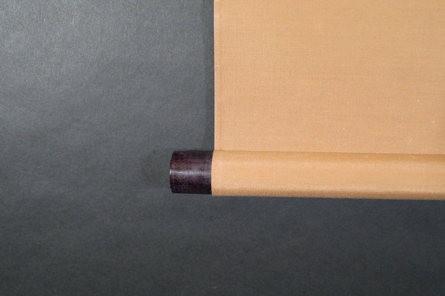 Japanese hanging scroll for tea room with Kanji calligraphy by Rikyu printed ZEN words with wooden box H42.5in/108cm