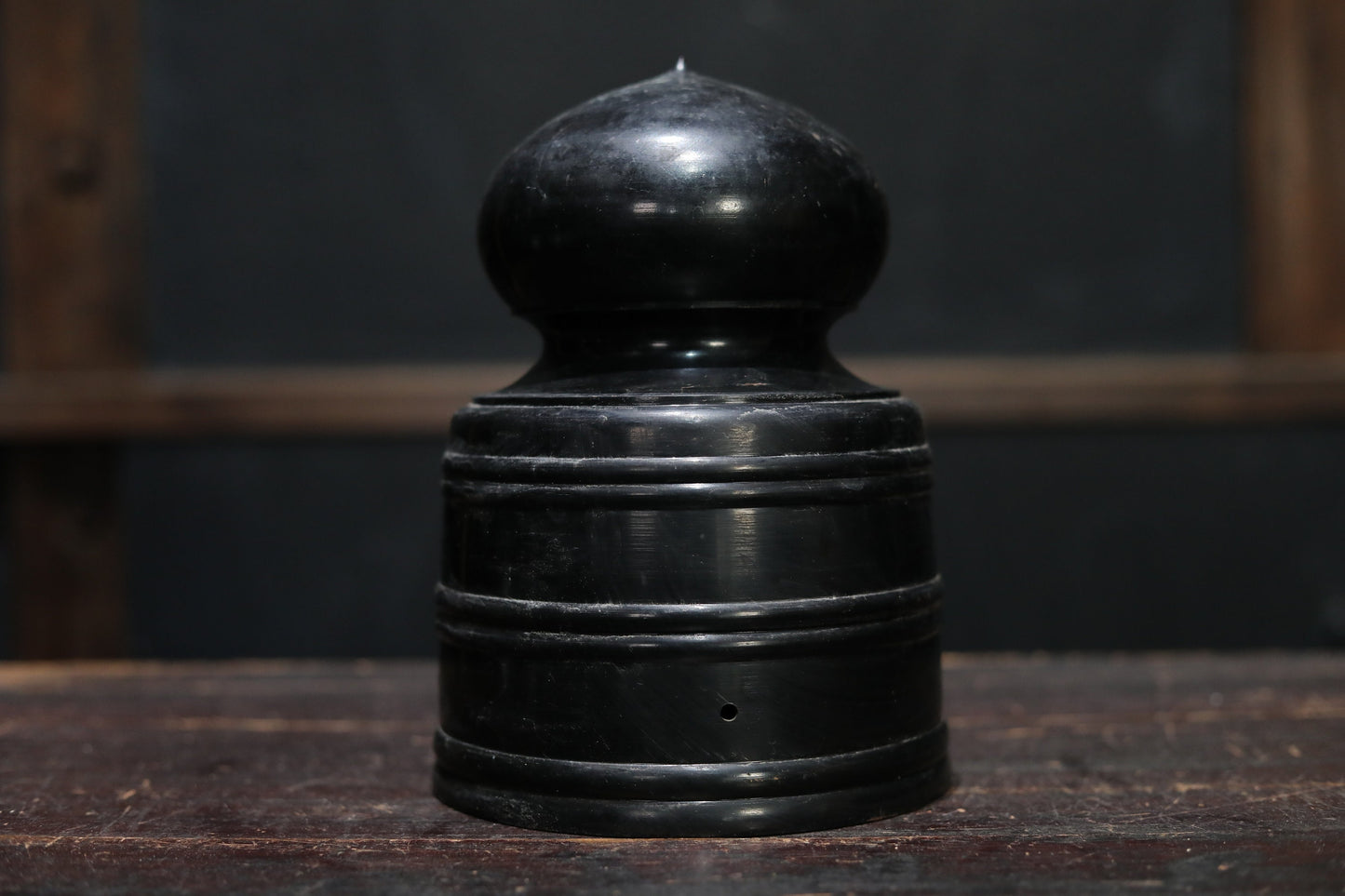 Japanese buddhist temple Bronze architectural decoration ornament for capital of column, finial, GIBOSHI furniture H9.4in/ 24cm