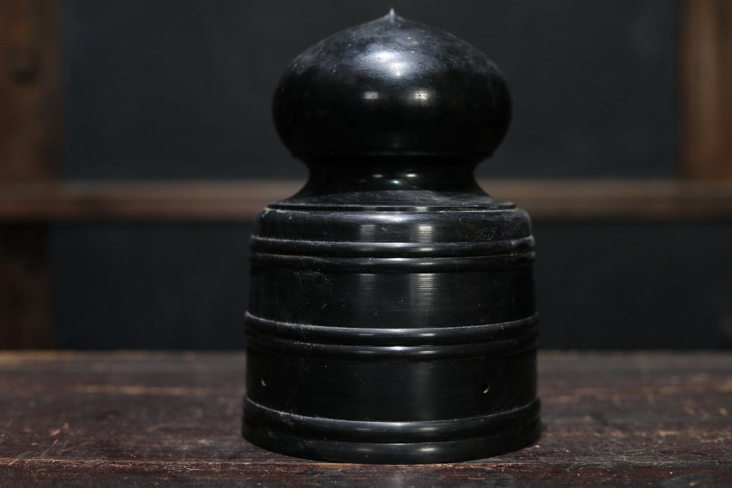 Japanese buddhist temple Bronze architectural decoration ornament for capital of column, finial, GIBOSHI furniture H9.4in/ 24cm