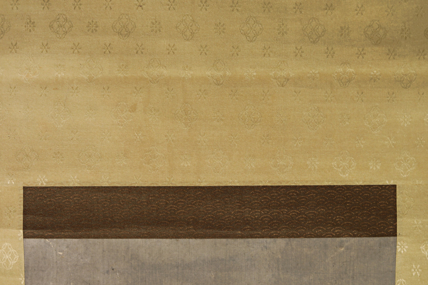 Pair of Japanese antique ink painting scroll Zen Monks 谷文晁, ink and wash hanging scroll Kakejiku with BOX 1900s Kanji sign H74.8in/H190cm