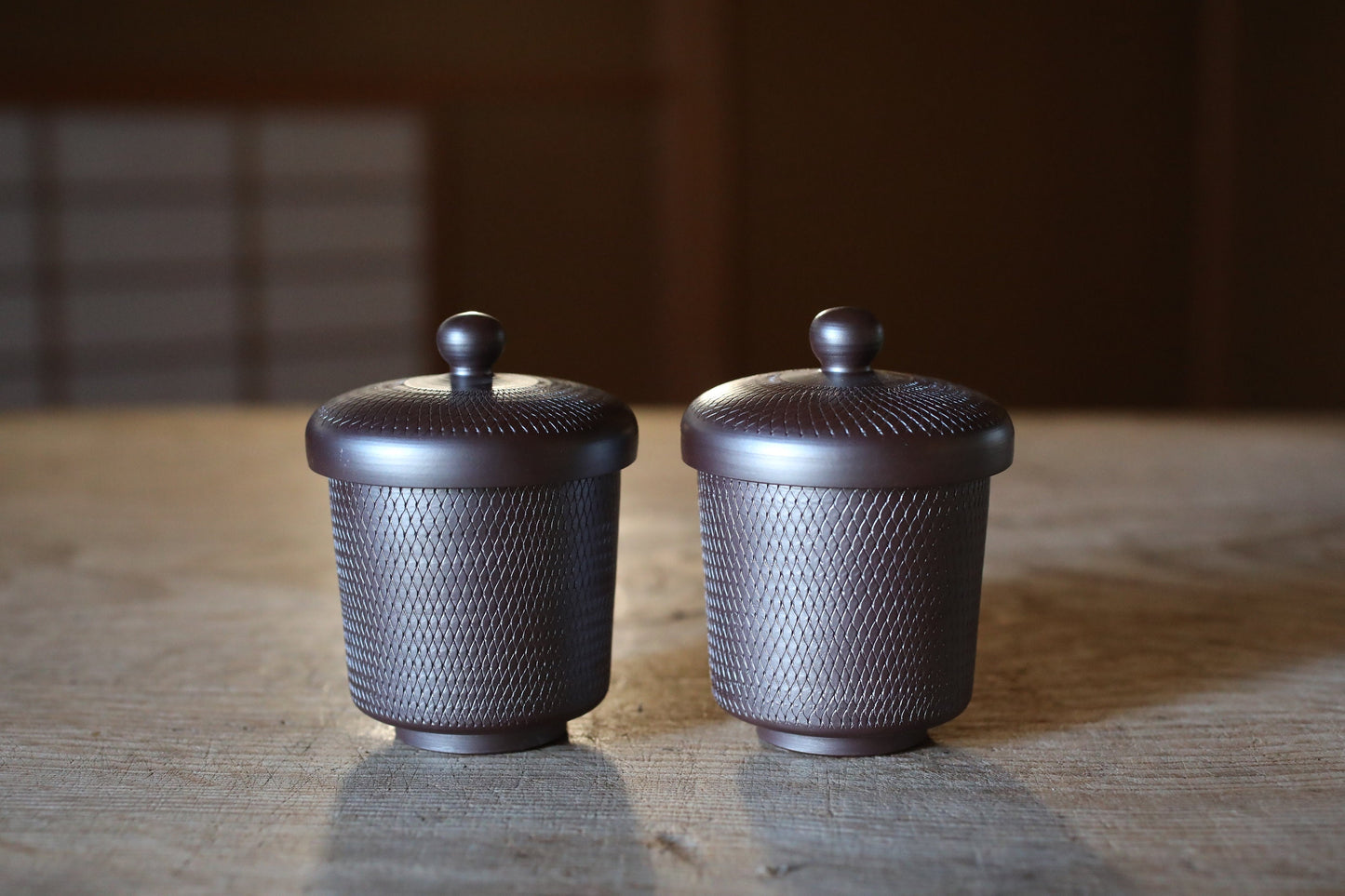 Japanese vintage ceramic BANKO kiln tea set pot, 2cups with lid with Kanji signature SENCHA tableware Tea ceremony For GIFT