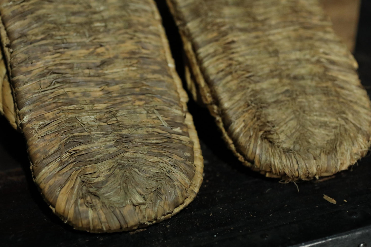 Japanese vintage Traditional Sandal ROJI Zori Waraji Made of straw For Tea ceremony kimono or slippers 9.4in/24cm