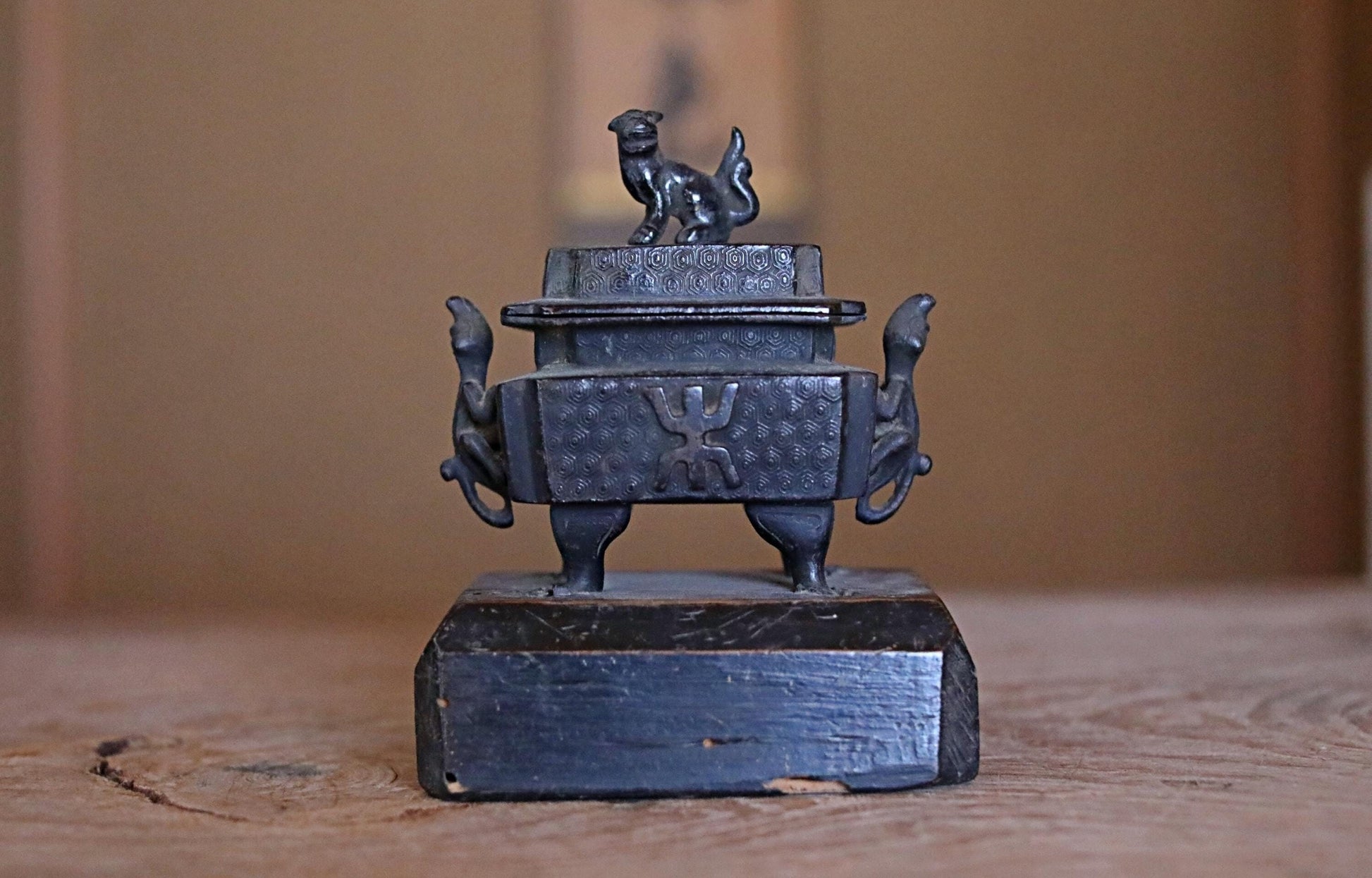 Japanese antique buddhist censer