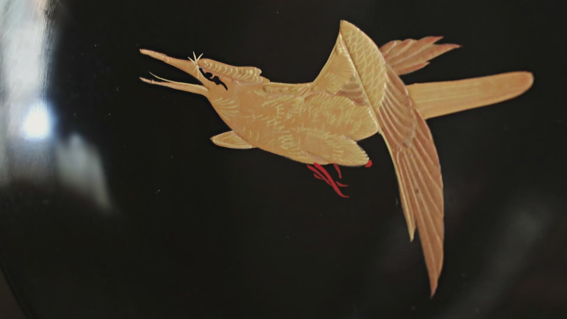 Japanese antique maki-e bowls set