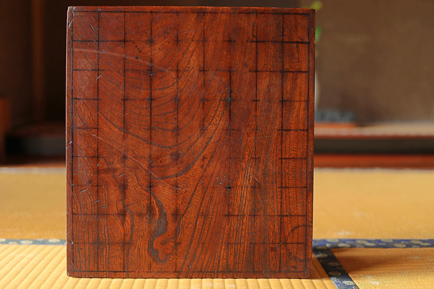 Antique Japanese Shogi Handmade Wood Board & Pieces – Vintage 1890s Set