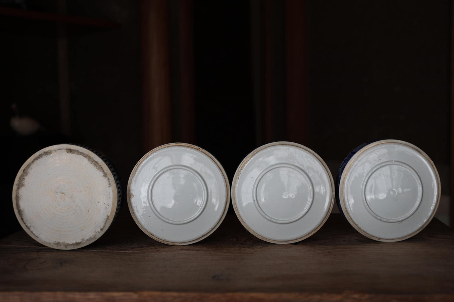 Antique Jubako Box - Japanese Porcelain Three-Tiered Edo Period Container