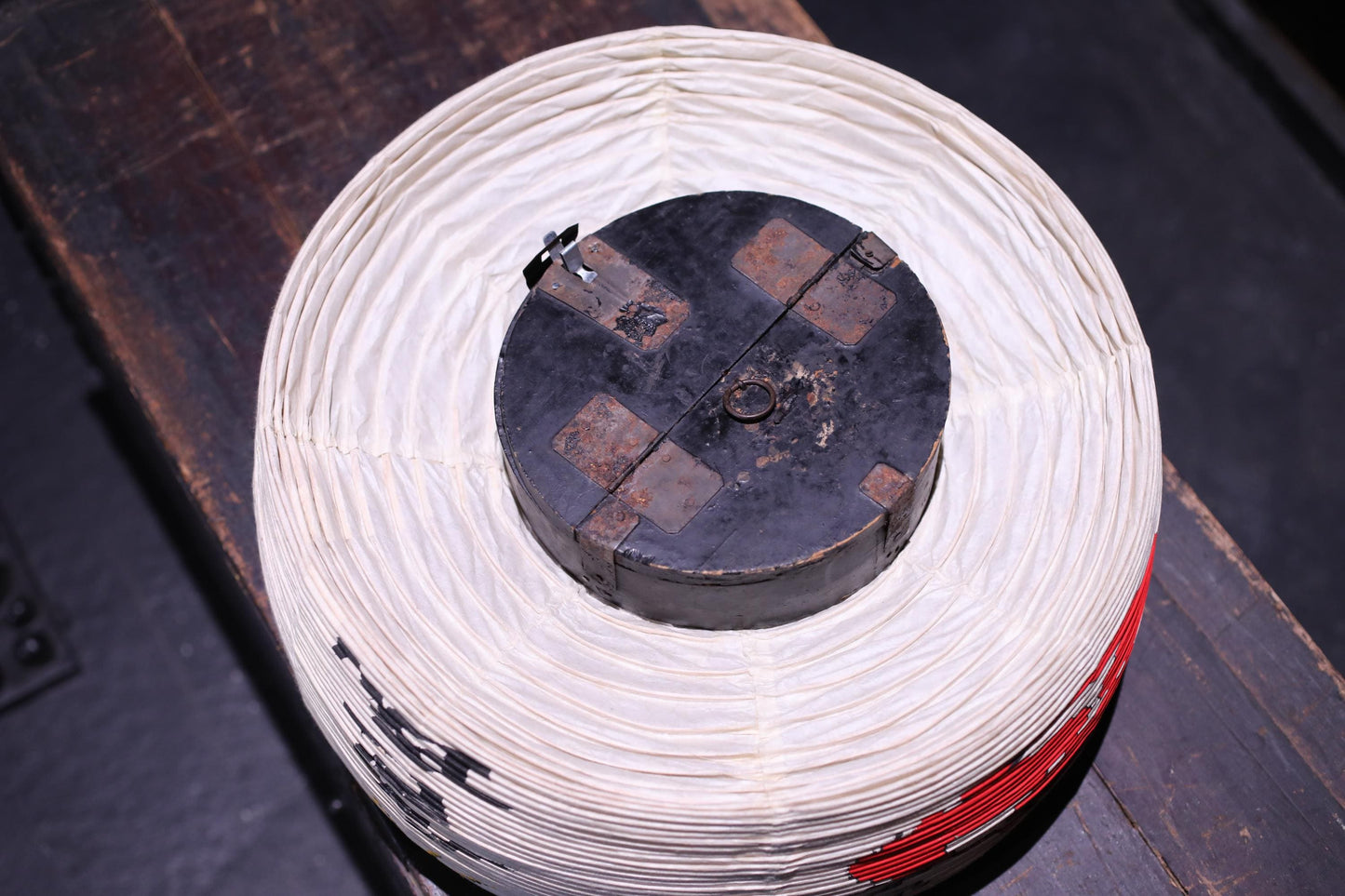 Japanese Vintage Lantern - Rare Temple Candle Holder | Hanging Paper Shrine Lantern