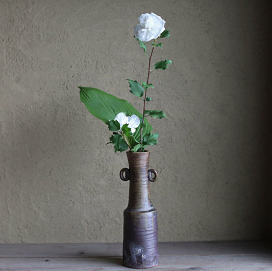 Japanese vintage bizen vase