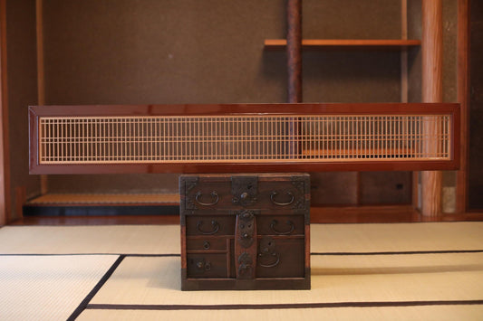 Japanese Kumiko Ranma – Handcrafted Wooden Lattice Panel | Traditional Shoji Screen Divider
