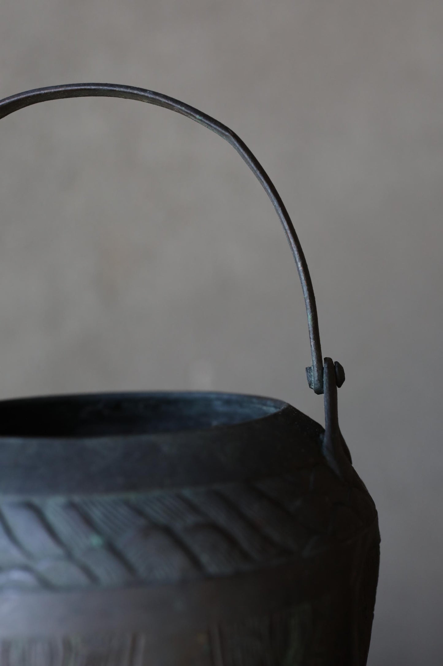Antique Bronze Censer - Japanese Taotie Motif Incense Burner for Sacred Space