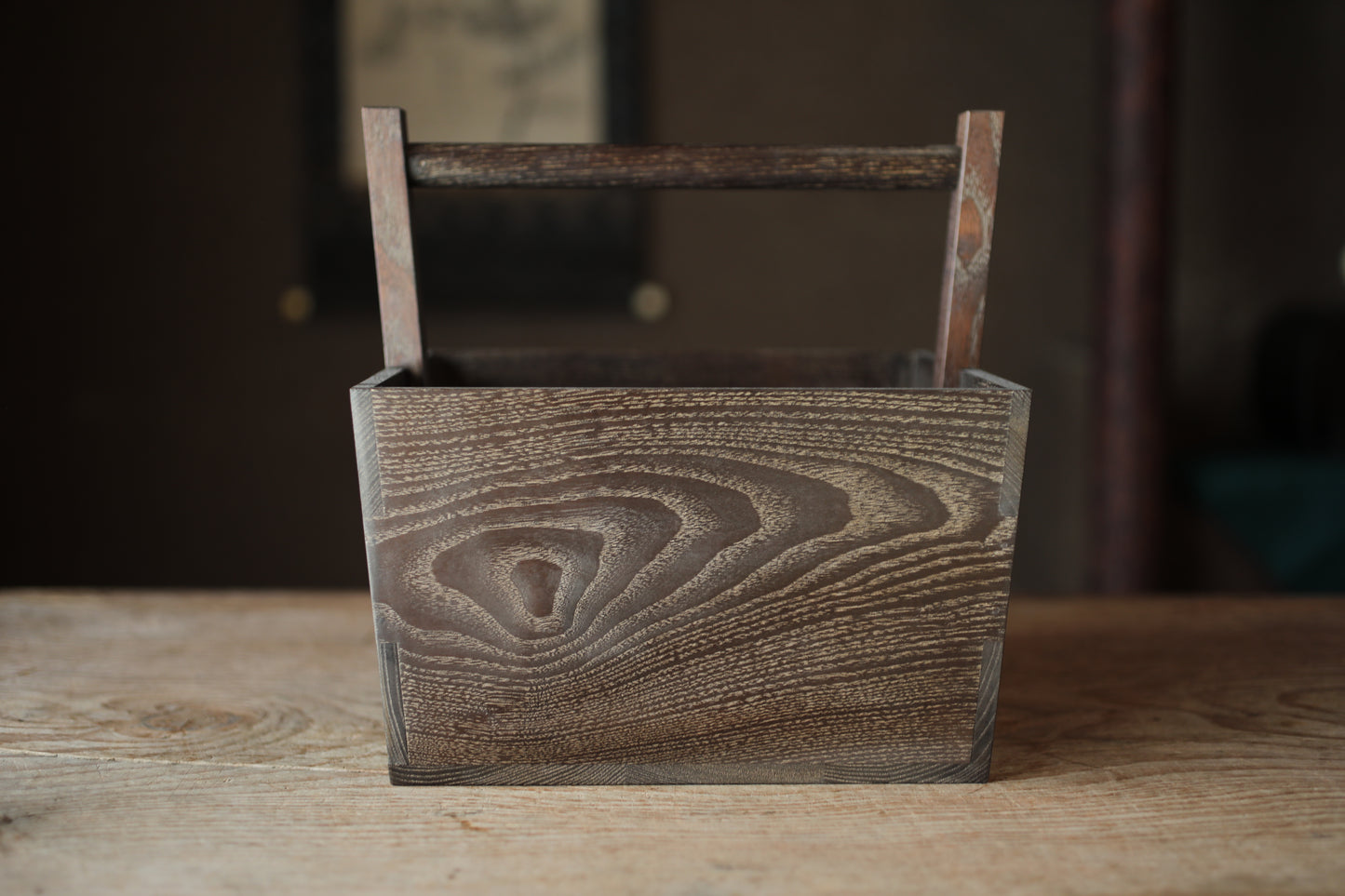 Japanese Tea Ceremony Utensil Set, Charcoal Box, Feather, 10-Piece