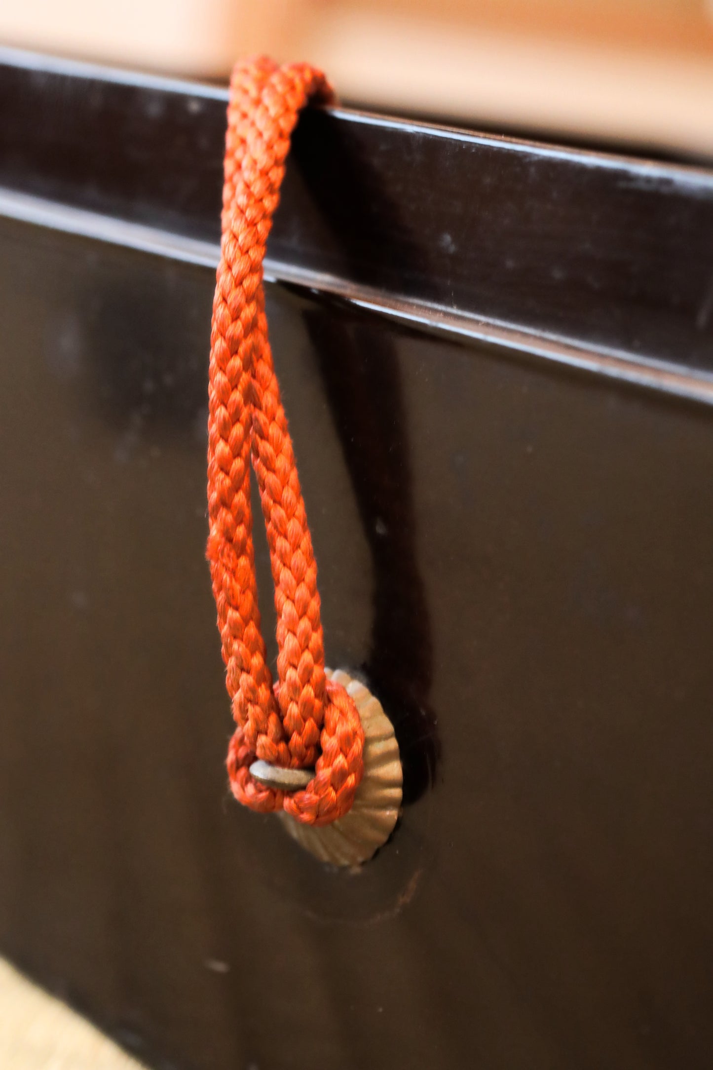 Japanese Makie Lacquer box with Long-tailed bird gold urushi EDO 1800s