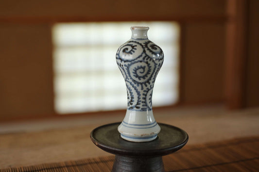 Edo small vase sometsuke