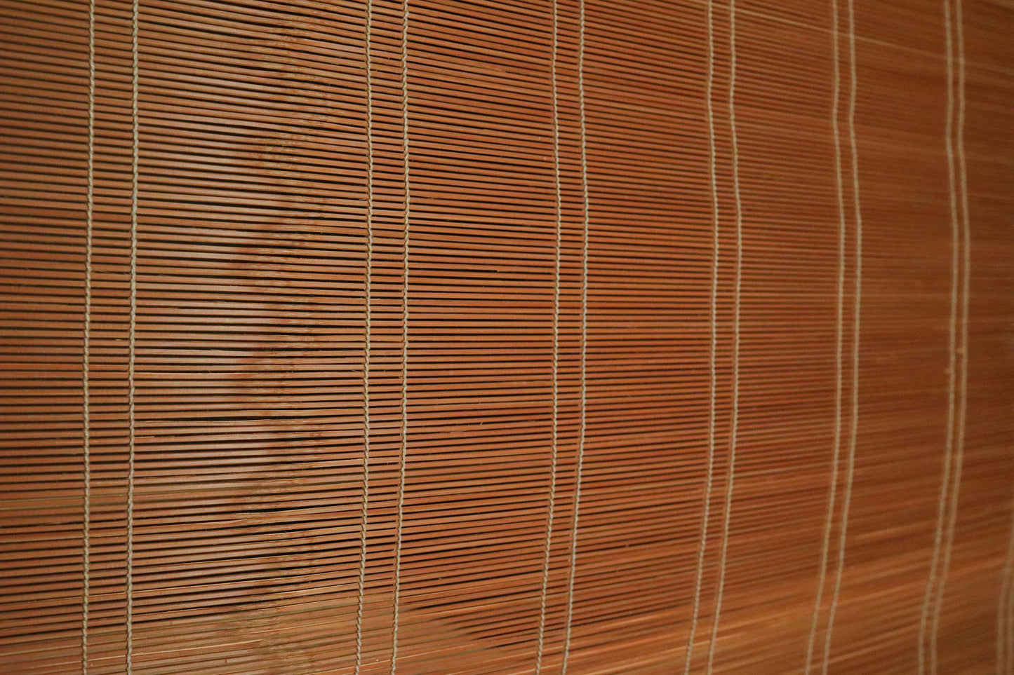 FINE!Japanese furniture bamboo curtain Window Screen Shade Blind hanging roll with silk, hook, tassel H66.9×W34.6in/H170×W87.7cm