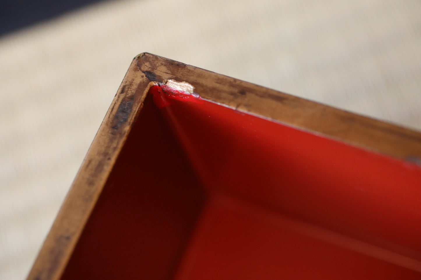 Antique Japanese Lacquer Jubako Box: Edo Pine Tree Makie, 4-Tiered