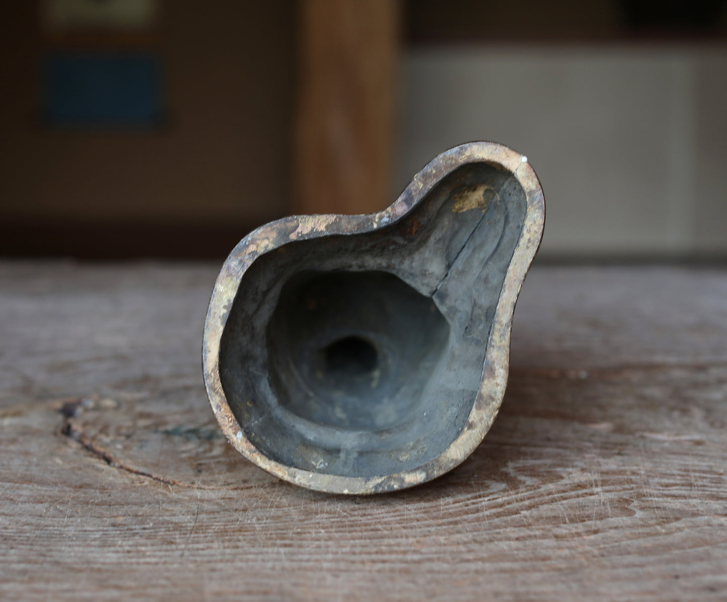 Japanese antique Bronze buddha Miroku Maitreya Bodhisattva statue buddhist temple statue (H10.8in/27.5cm)