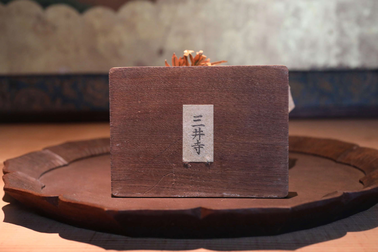 FINE! RARE! Japanese vintage Noh doll Koomote mask mask named "道成寺” made of wood and silk KIMONO for Gift H8.5×5.1in/H21.5×13cm