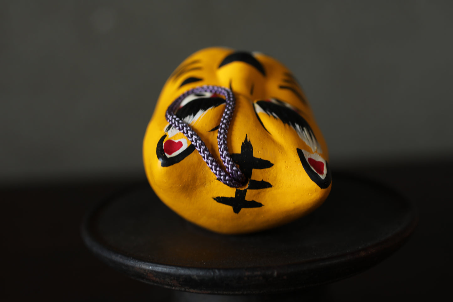 Japanese vintage small pottery bell KITSUNE fox doll ornament Paper weight, Ornaments Japanese vintage small bell H2.8×2.2in/H7×5.5cm