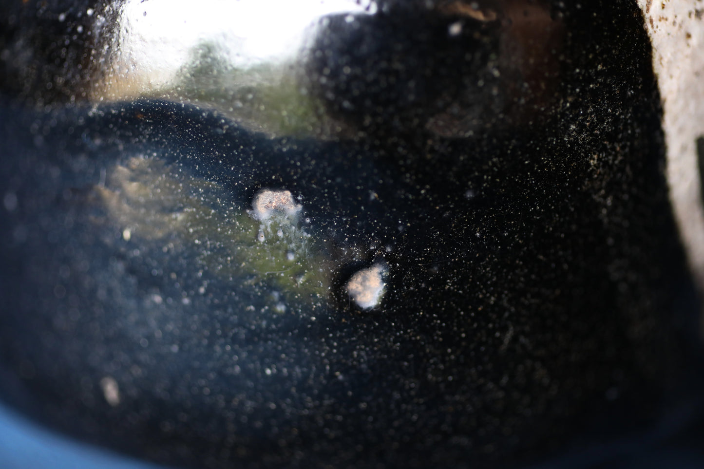 Matcha bowl Japanese vintage CHAWAN "kenzan" kyo-ware with flower, Signed, Tea Ceremony with a box