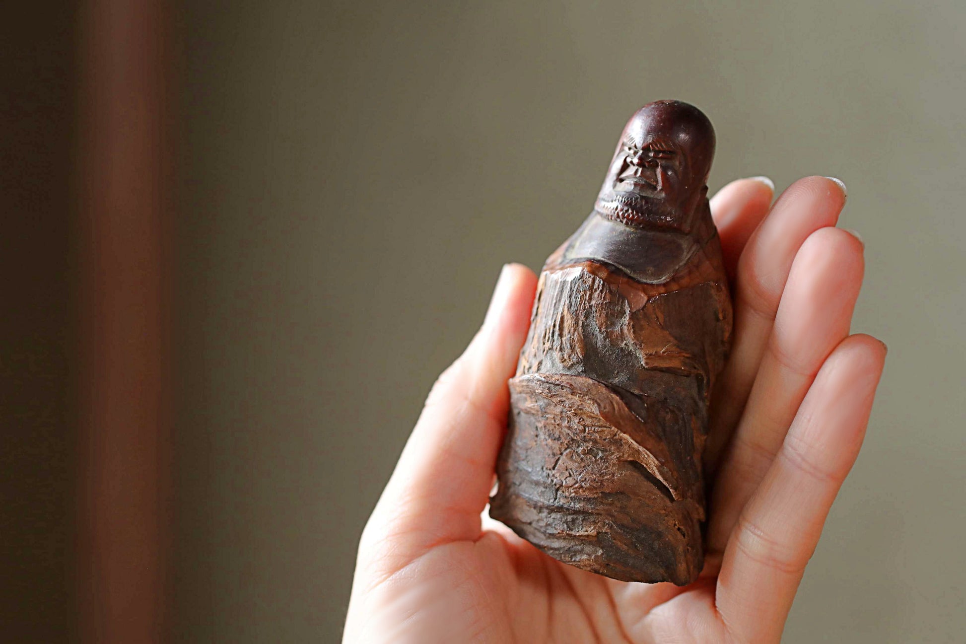 Japanese vintage daruma doll