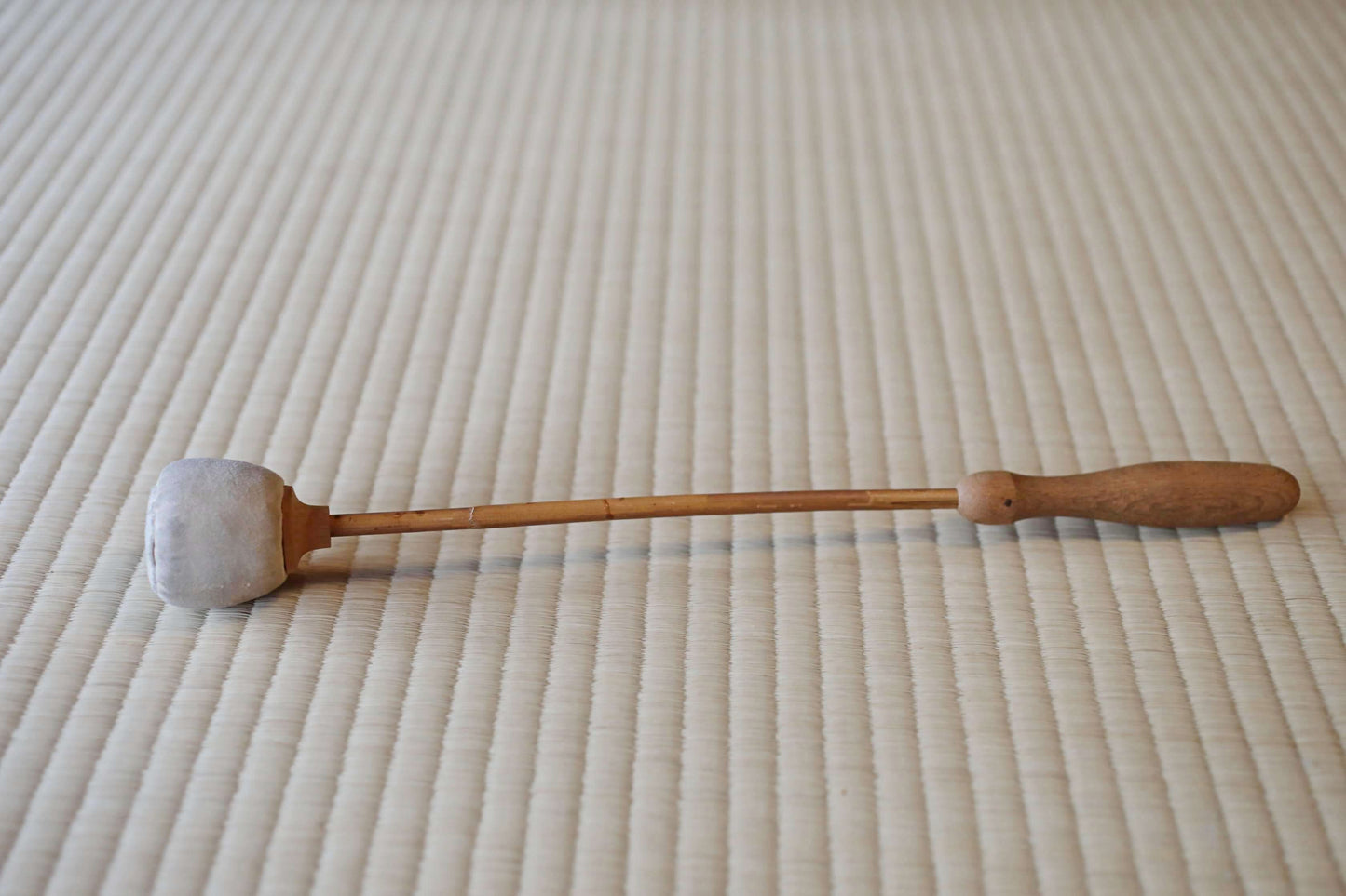 Wooden Fish drum gong"mokugyo" Buddhist tools red, black, gold lacquer with stick Japanese Chanting Musical Drum ornament H7.3in/H18.5cm