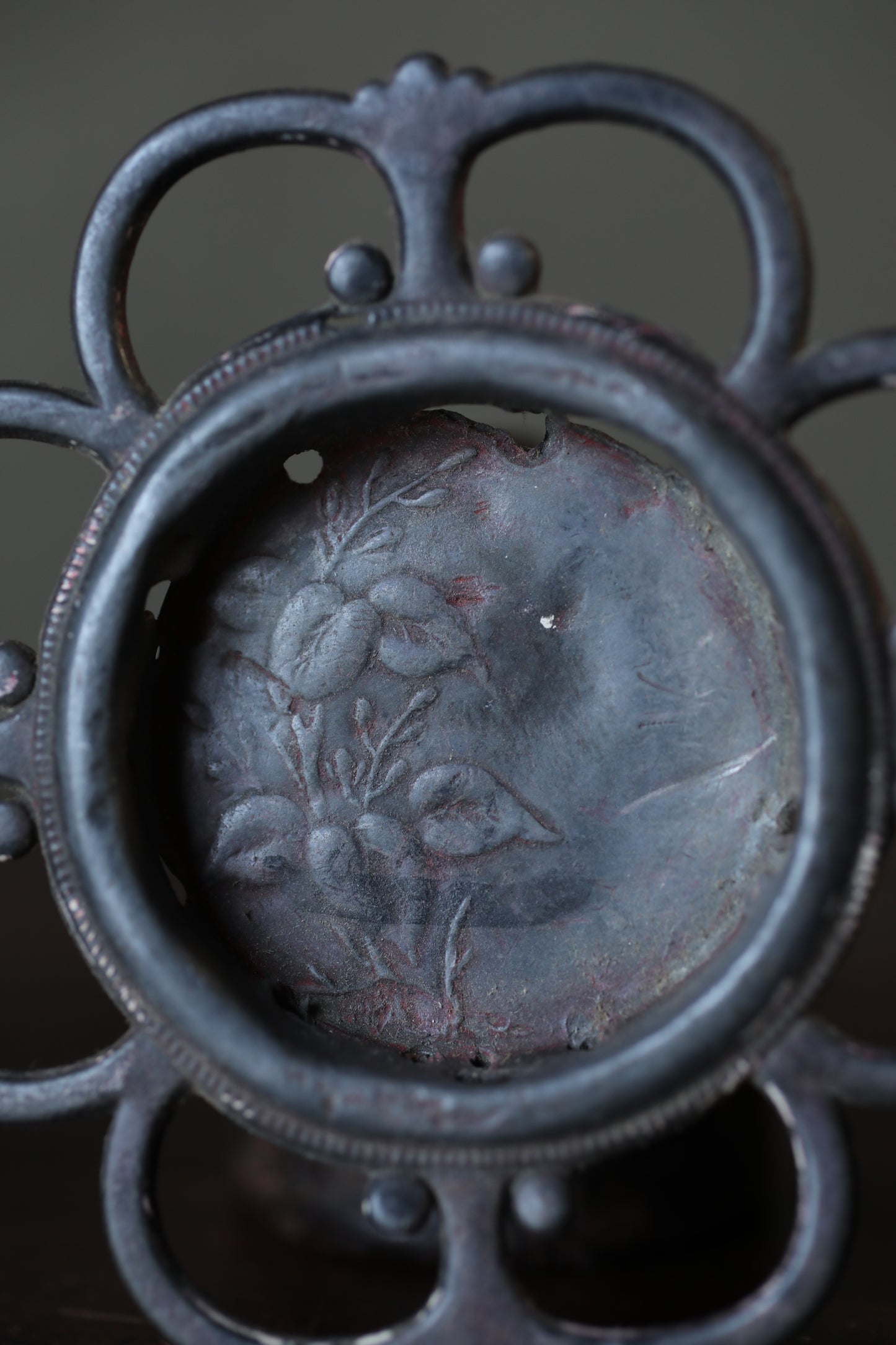 Antique Bronze FUSUMA Handles (Set of 4) - Japanese Sliding Door Hardware