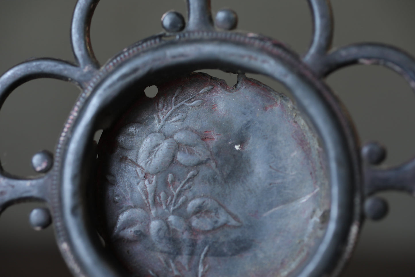 Antique Bronze FUSUMA Handles (Set of 4) - Japanese Sliding Door Hardware