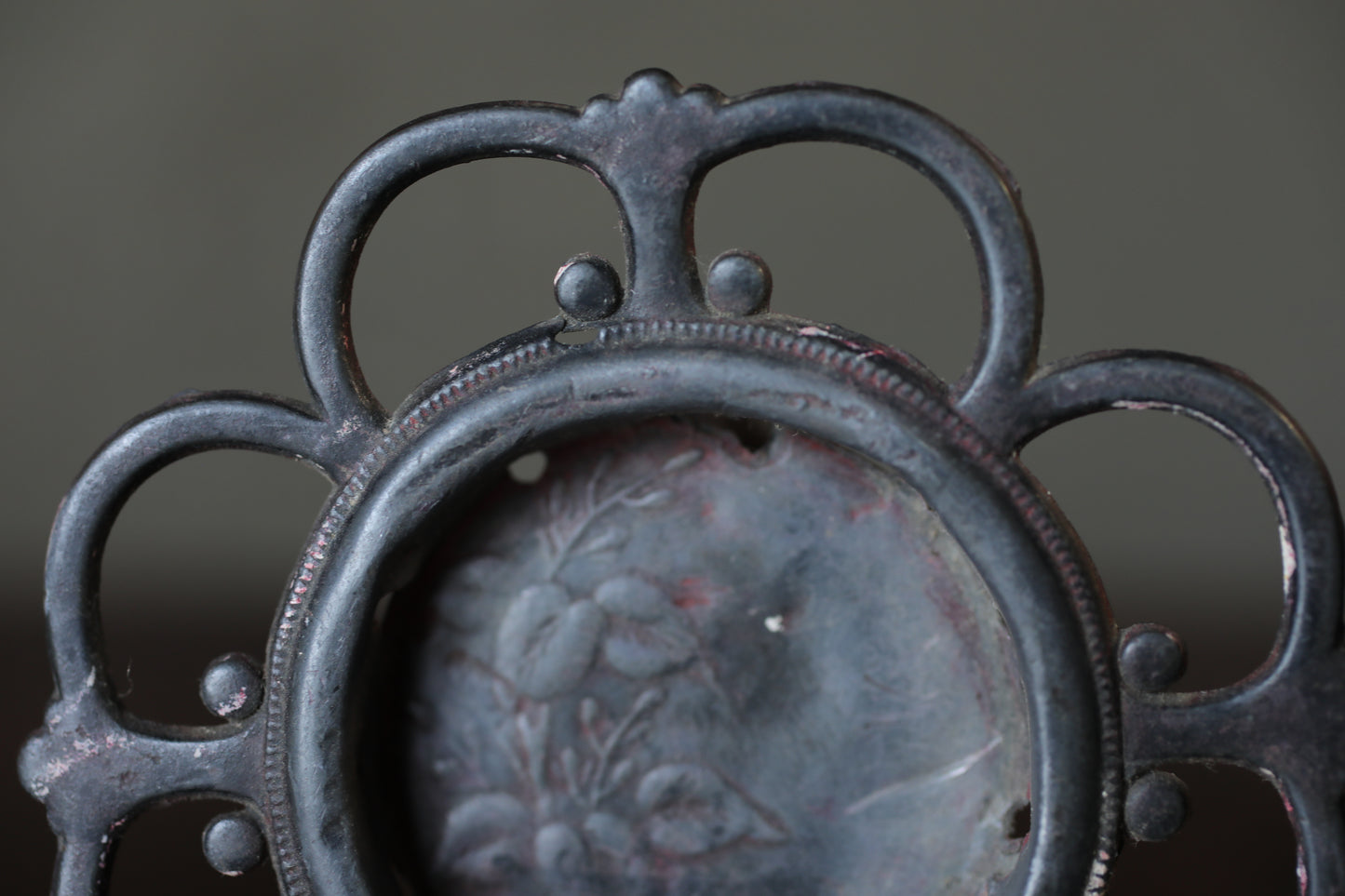 Antique Bronze FUSUMA Handles (Set of 4) - Japanese Sliding Door Hardware