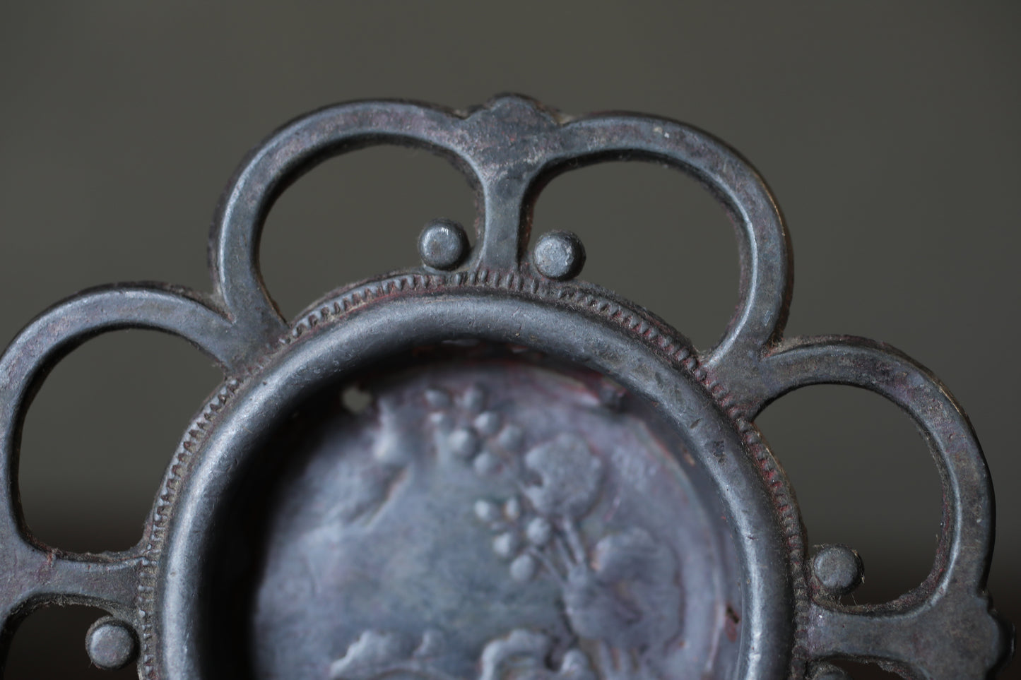 Antique Bronze FUSUMA Handles (Set of 4) - Japanese Sliding Door Hardware