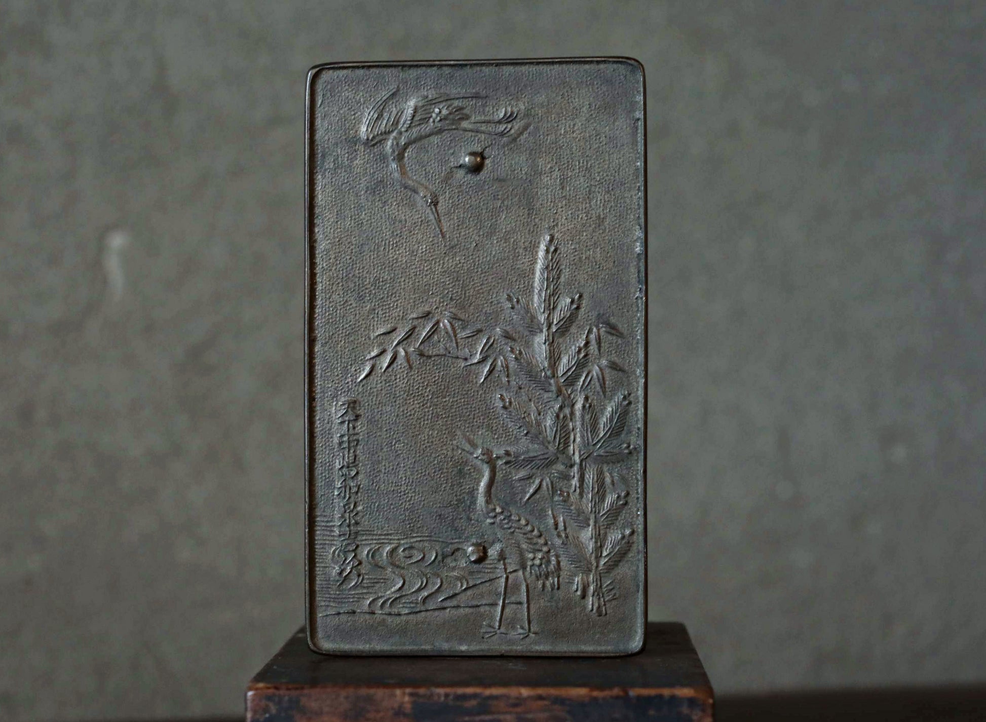 Japanese 18th art ornaments bronze