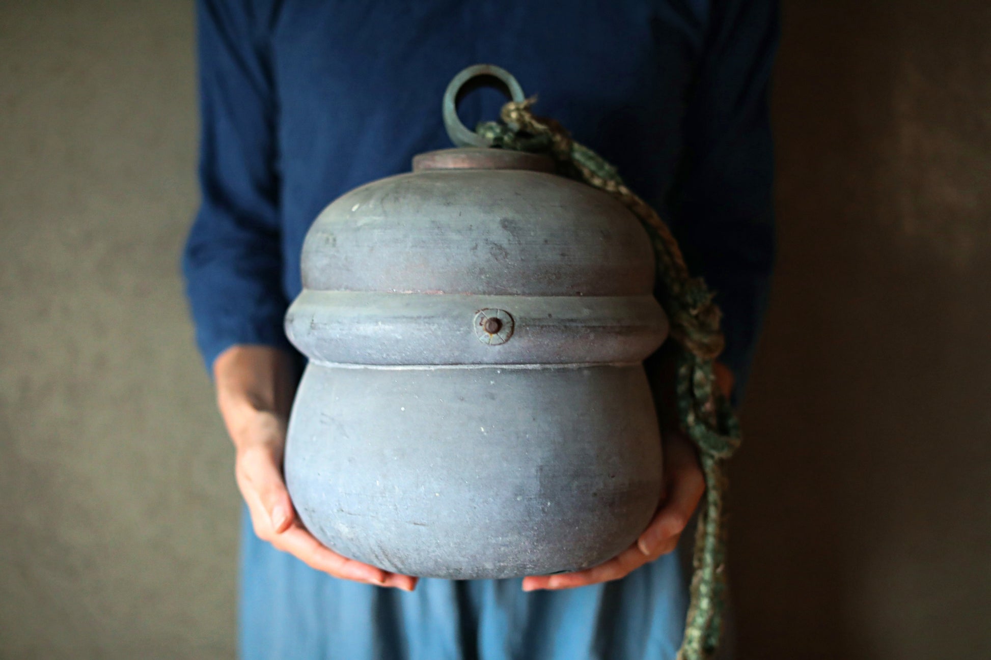Japanese Shinto Shrine Big Bell