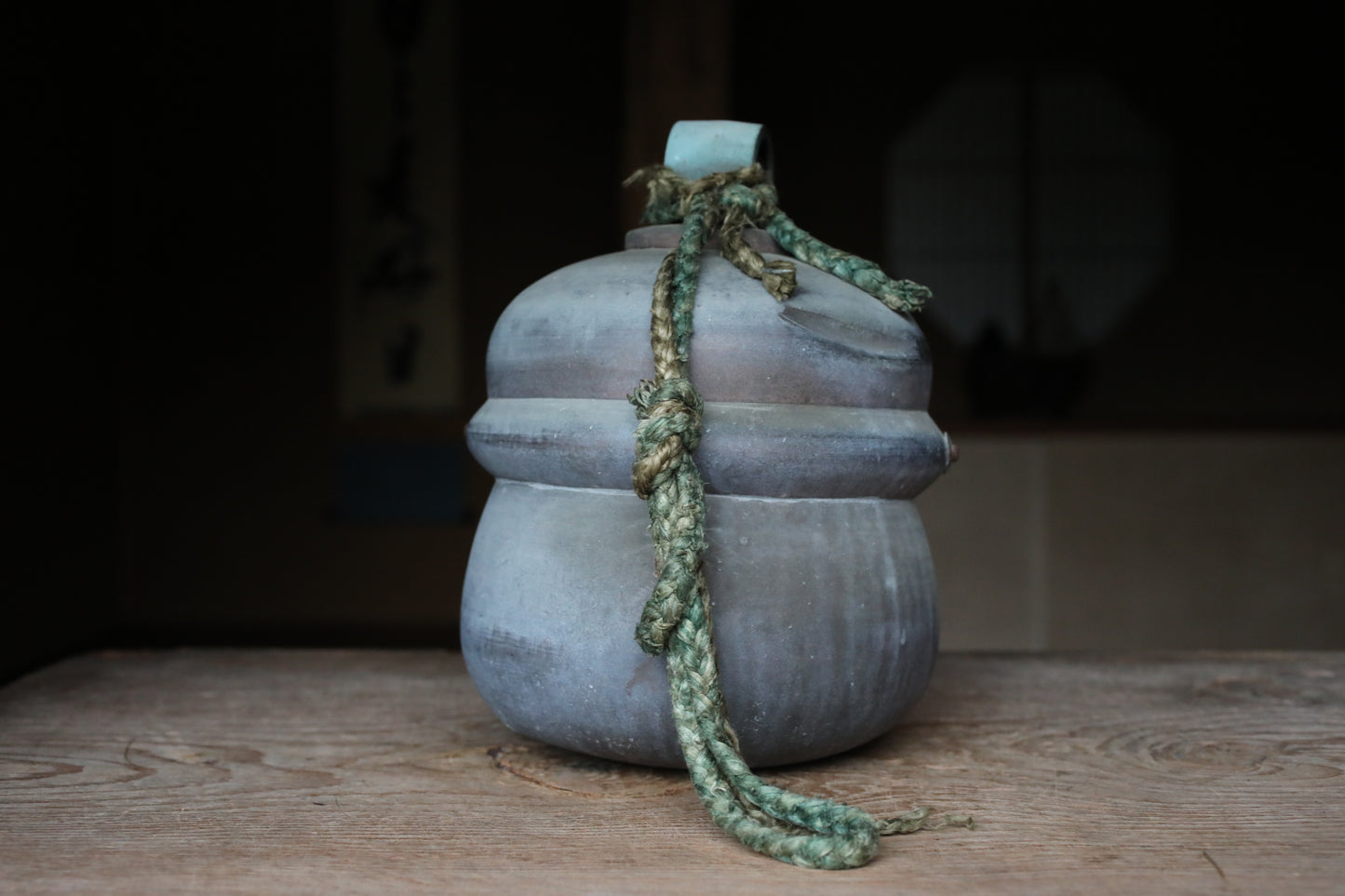 Antique Bronze Shinto Shrine Bell, Japanese Hanging Temple Bell, 1900s