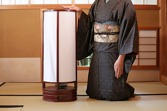 Japanese lantern indirect lighting