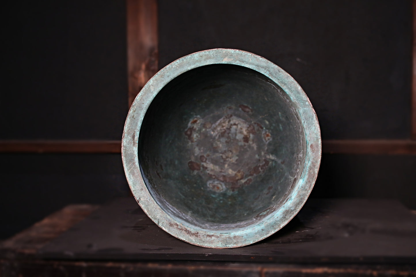 BIG! Japanese antique Buddhist temple bell Bronze large gong, big hanging bell, buddhist alter 梵鐘BON SHOU made in 1802 H20.5in/H52cm