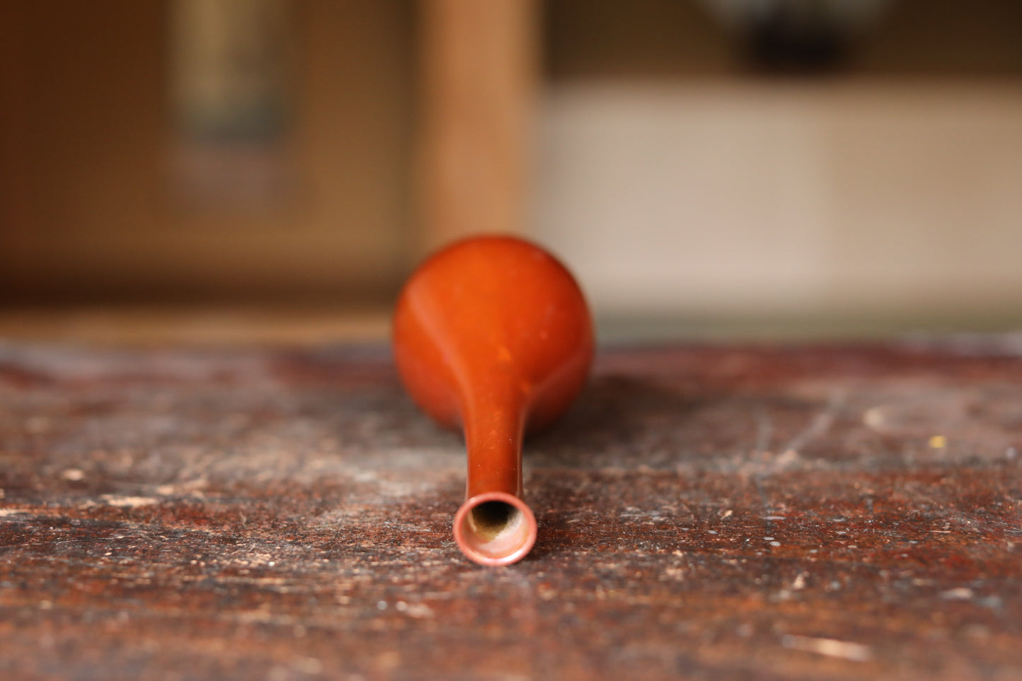 Vintage Japanese Bronze Vase, Sorori Ikebana Tea Ceremony, Signed Wooden Box