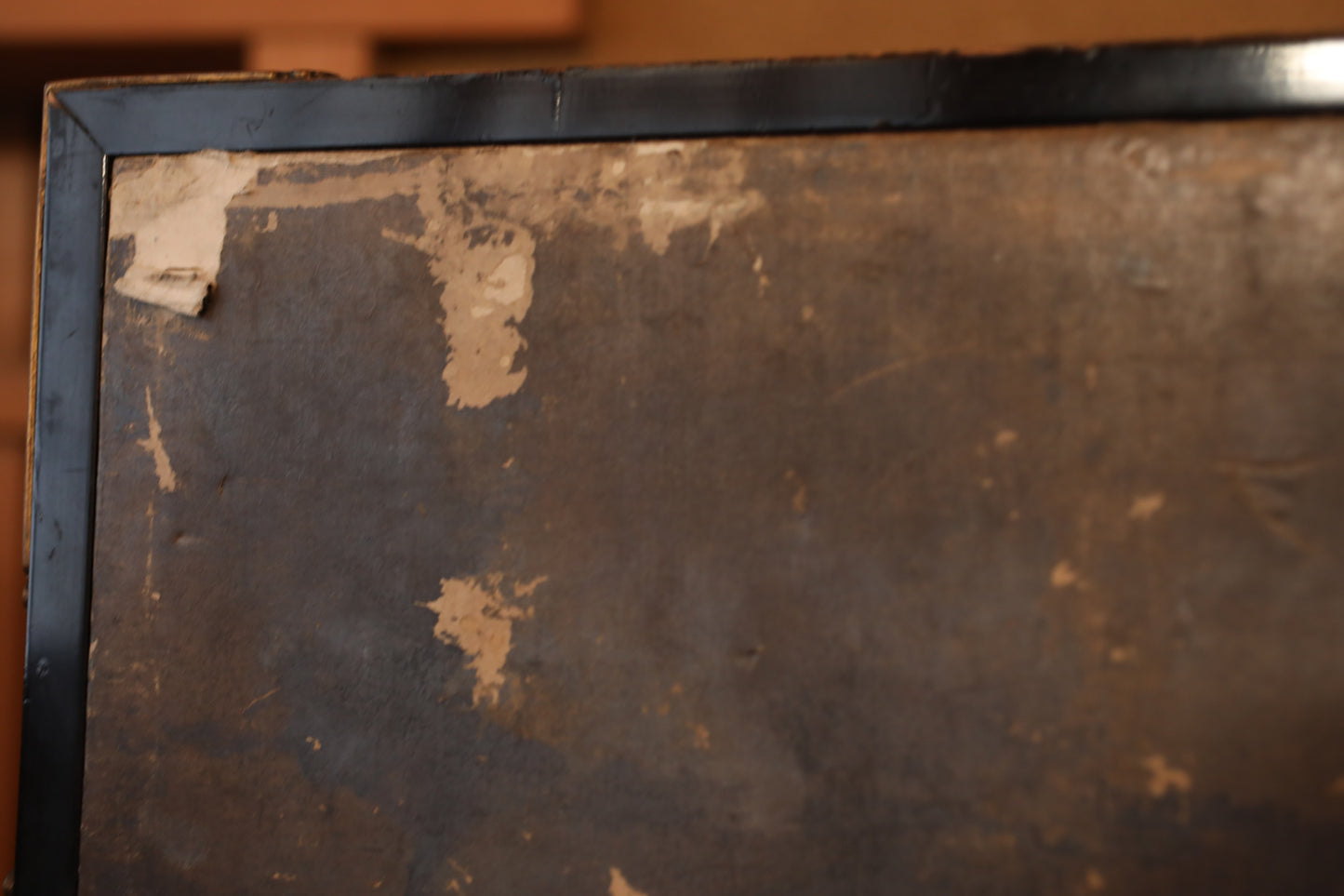 Japanese antique furniture Edo Gold Silver Byobu wind screen of The Tale of Genji, Double-sided painting W80.3in/H204cm