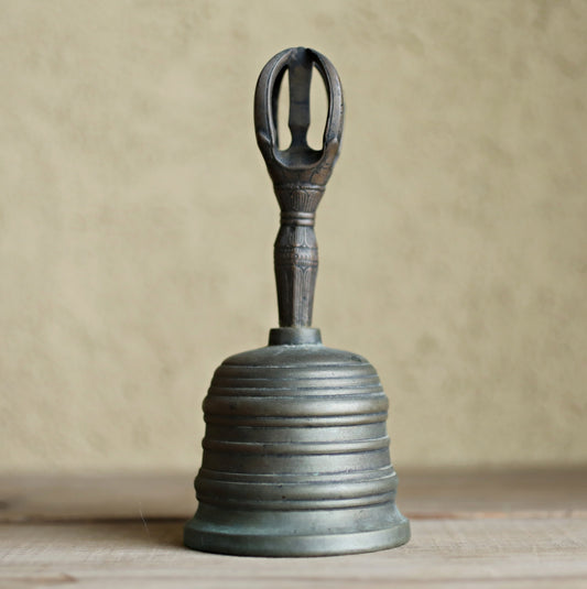 buddhist antique hand bell