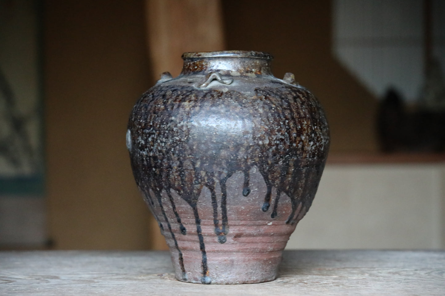 1700s Japanese antique jar