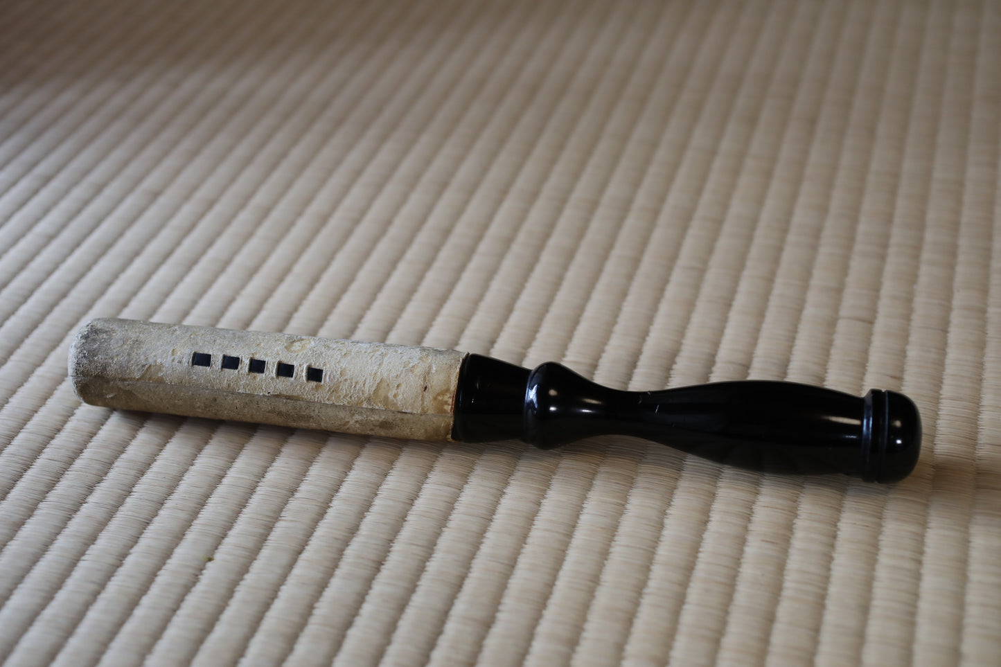 Large Japanese Buddhist Singing Bowl, Signed Horyu Temple Rin Bell, Meditation