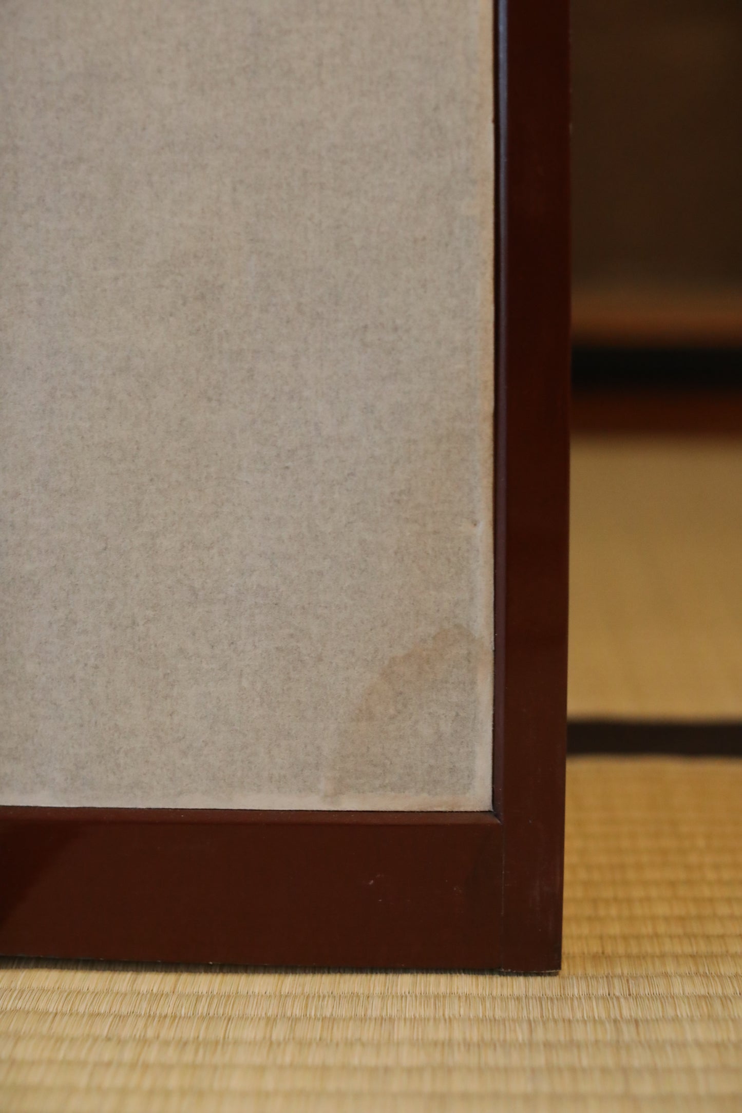 Japanese Furniture antique interior architectural screen,"kumiko, wooden framework" for a sliding screen, shoji, H45.7×17.1in/H116×43.5cm (コピー)