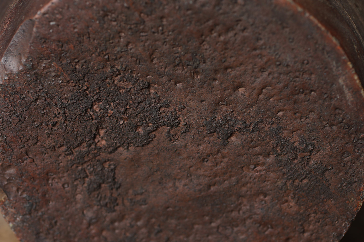 Antique Bizen Ceramic Jar, Japanese Flower Vase, Wabi Sabi Decor (H11.6in/H29.5cm)