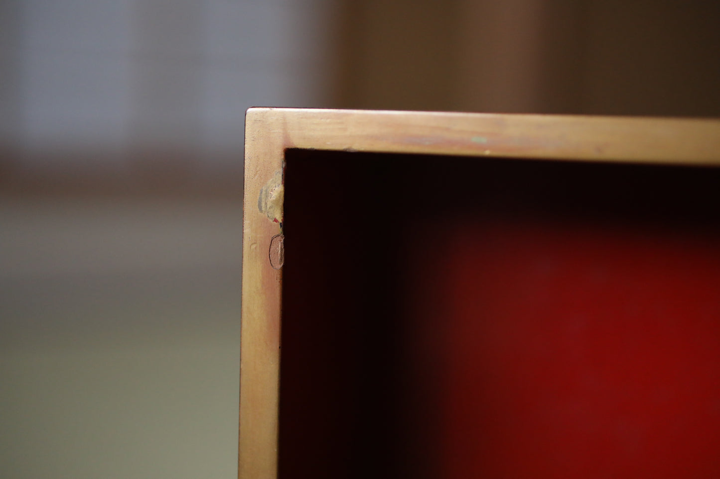 Antique Japanese Lacquer Jubako Box: Edo Crane Waves Makie, 4-Tiered