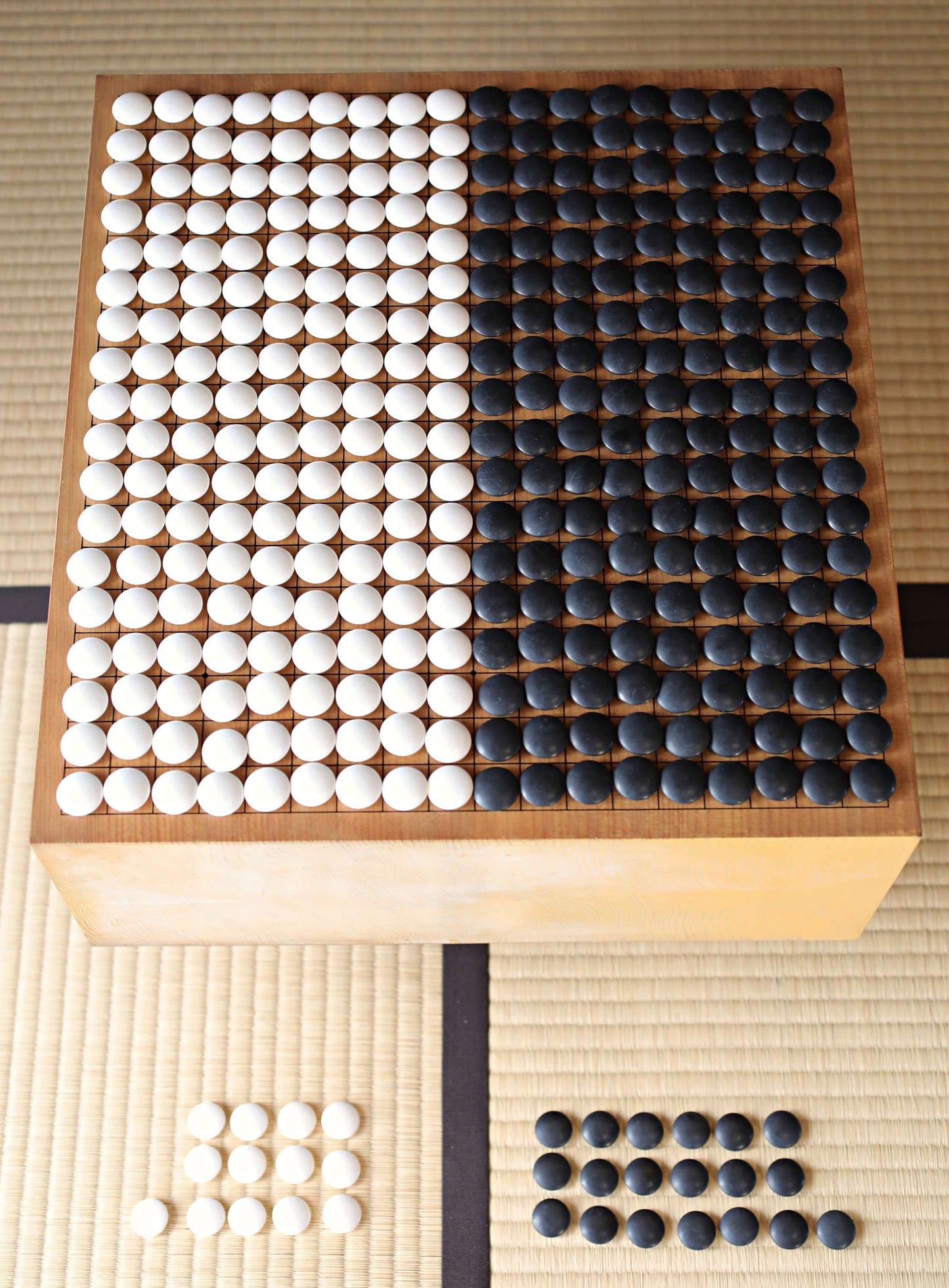Go stones Genuine Clamshell and Black Nachi Japanese board game Professional 10mm Thickness